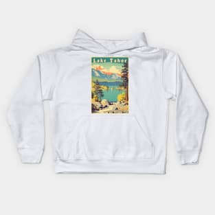 Lake Tahoe National Park Kids Hoodie